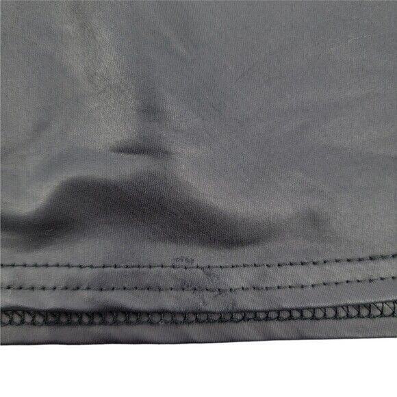 PrettyLittleThing Women's Black Faux Leather Lace Mini‎ Dress Size 0 - Picture 7 of 10